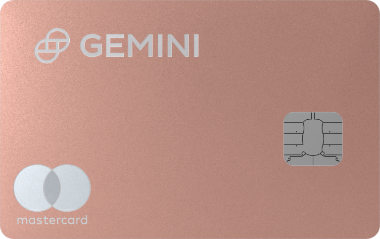 gemini card rose